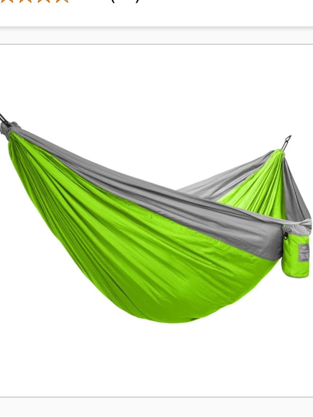 Cascade Oasis 2-Person Travel Hammock - New In Bag